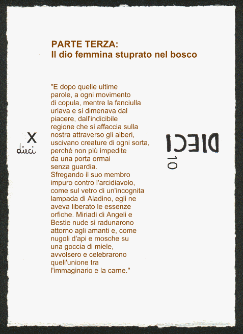 il dio femmina stuprato nel bosco, regia di antonello scarsi, continua...